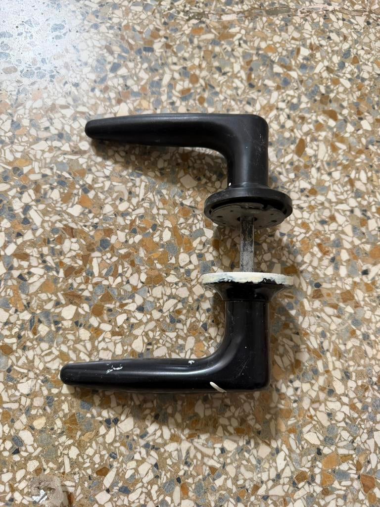 Deurkruk bakeliet retro vintage, Ophalen, Gebruikt, Binnendeur, 200 tot 215 cm