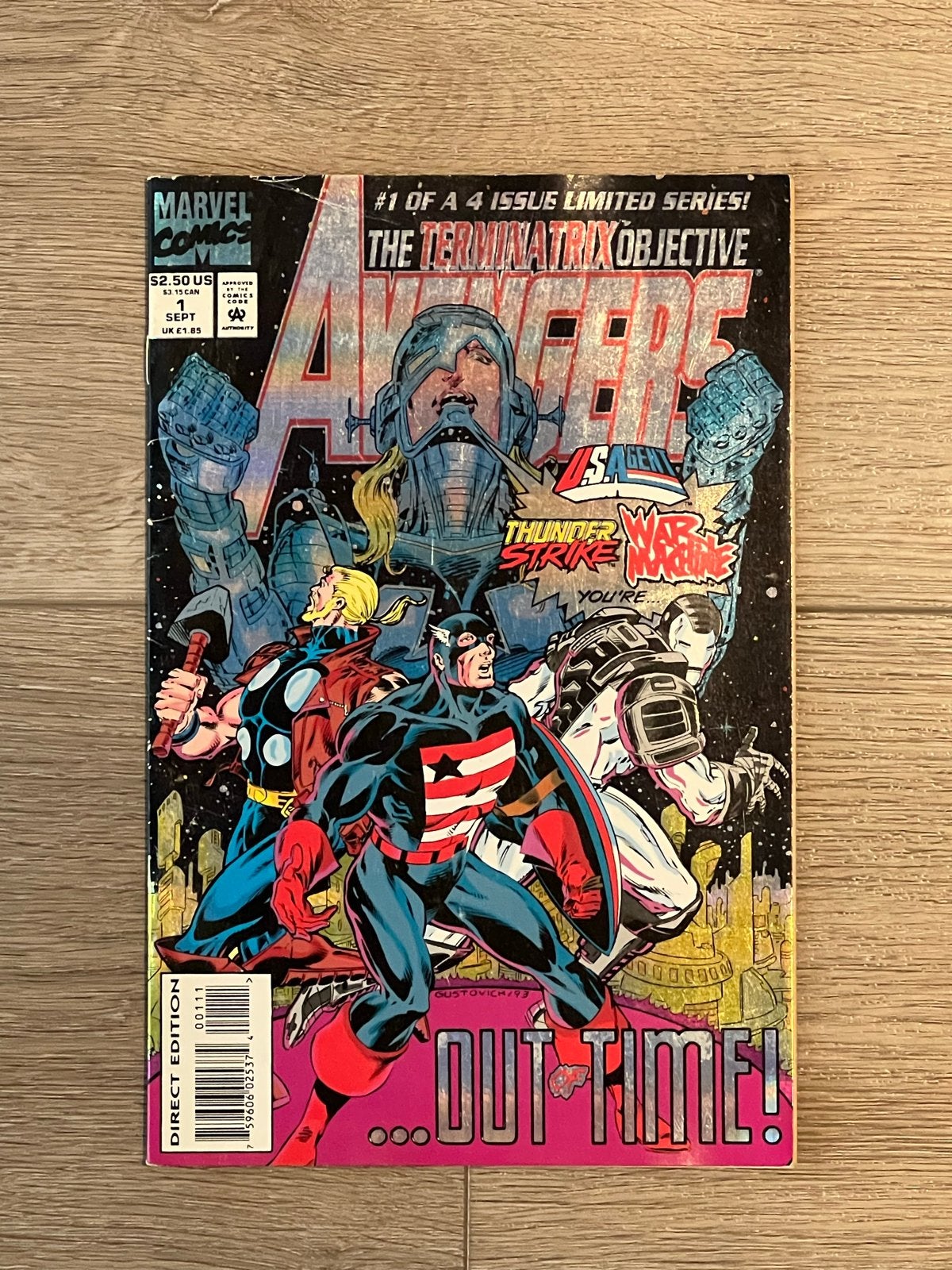 Avengers: The Terminatrix Objective #1 (1993) Marvel Comics, Boeken, Strips | Comics, Eén comic, Ophalen of Verzenden, Zo goed als nieuw