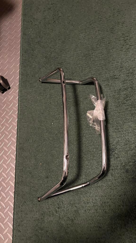 Piaggio Bullbar chrome valbeugel Sfera achter, Ophalen of Verzenden