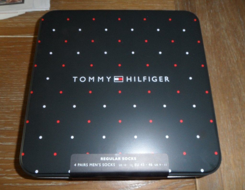 Als nieuw: gift-blik van Tommy Hilfiger, Verzamelen, Ophalen of Verzenden, Zo goed als nieuw, Verpakking