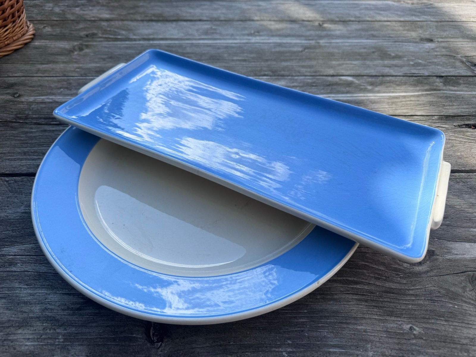 Villeroy & Boch Orleans Serviesdelen in Blauw, Ophalen of Verzenden