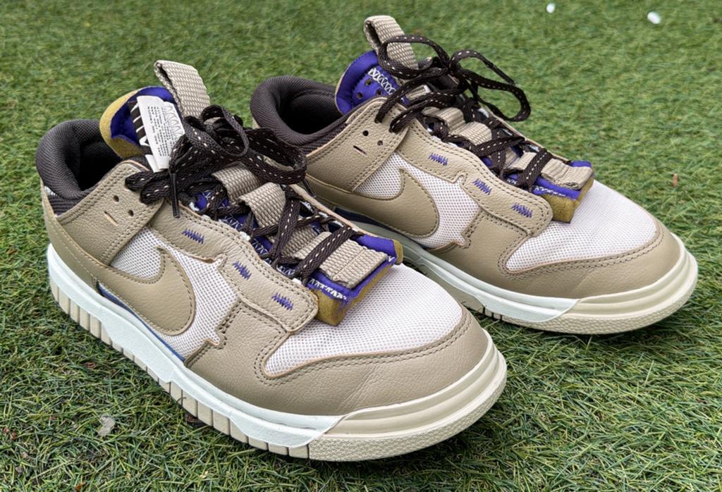 Te koop Nike Air Dunk Jumbo "Mushroom 42,5, Overige kleuren, Nieuw, Ophalen of Verzenden, Sneakers of Gympen