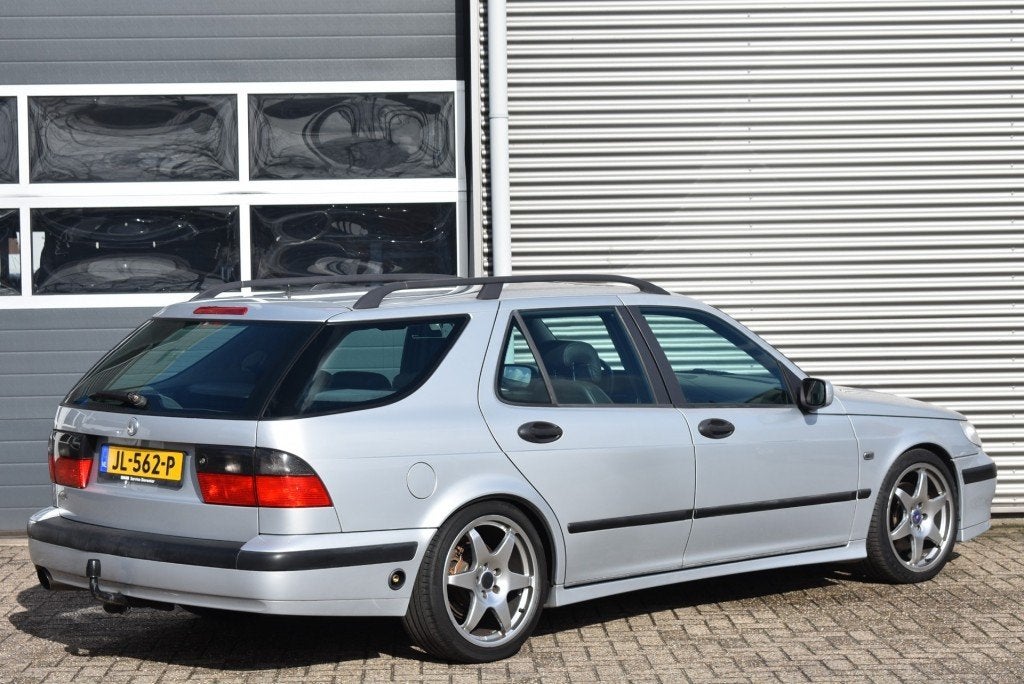 Saab 9-5 2.3 TURBO AERO / TROLL / HIRSCH / GEREVISEERD / AUT, 2290 cc, Lederen bekleding, 93 €/maand, Te koop