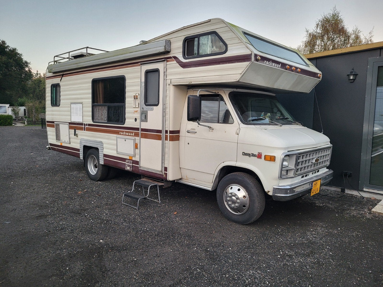 Rockwood Alkoof Camper - Chevrolet Chassis, Alkoof, Ringverwarming, Reservewiel, Bestuurdersdeur