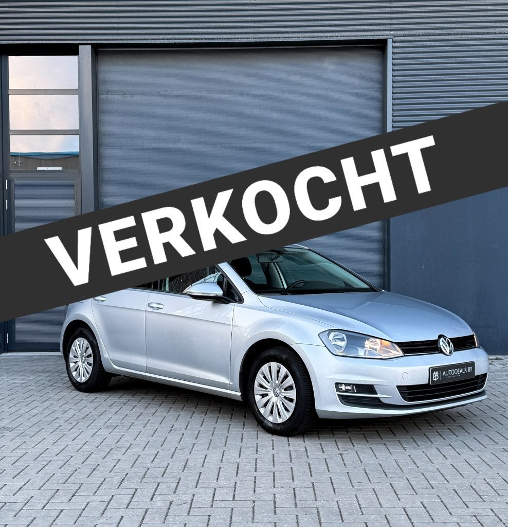 Volkswagen Golf 7 1.6 TDI BlueMotion DSG-7/1e Eigenaar/NAP, Auto's, Dealer onderhouden, Stof, Start-stop-systeem, 4 cilinders