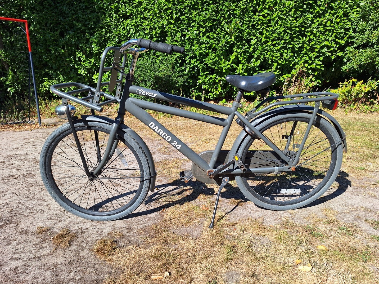 Stevige jongens stadsfiets, Fietsen en Brommers, Terugtraprem, Ophalen, Overige merken, Gebruikt