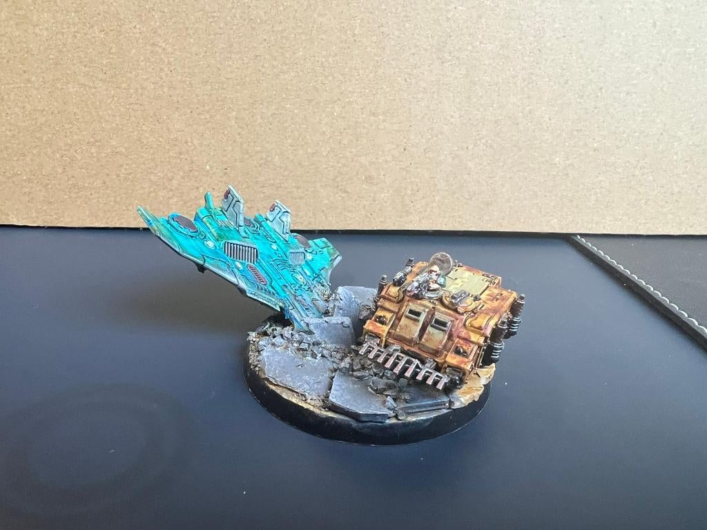 Warhammer - 30K - Diorama, Ophalen of Verzenden, Warhammer, Figuurtje(s), Geverfd