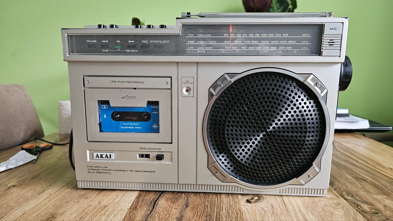 Vintage Akai AJ-360FL, Verzenden