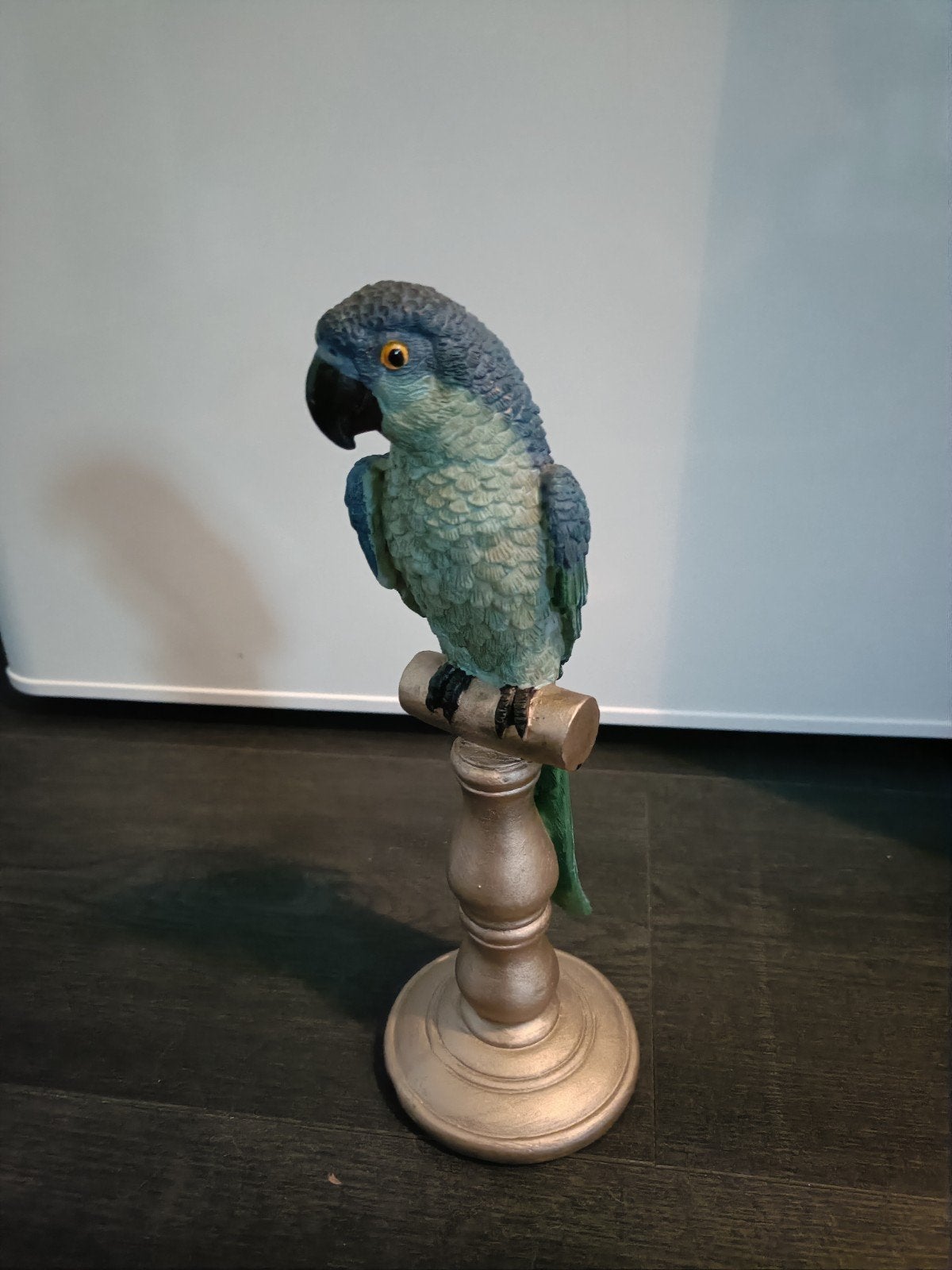Decoratieve Papegaai Beeldje - Blauw/Groen, Meerkleurig, Verzenden, Overige stijlen, Kunststof