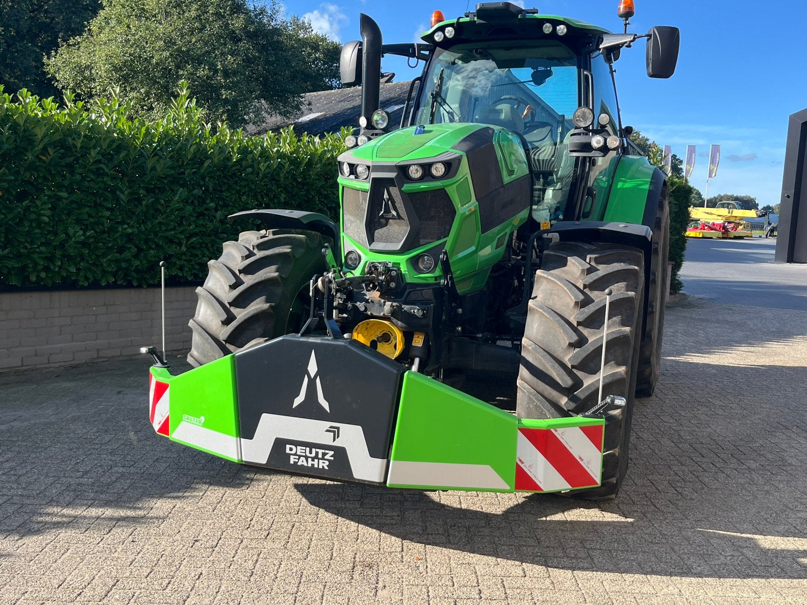 Sauter Bumper, tractorbumper, trekkerbumper. Deutz, Ophalen, Bollenteelt