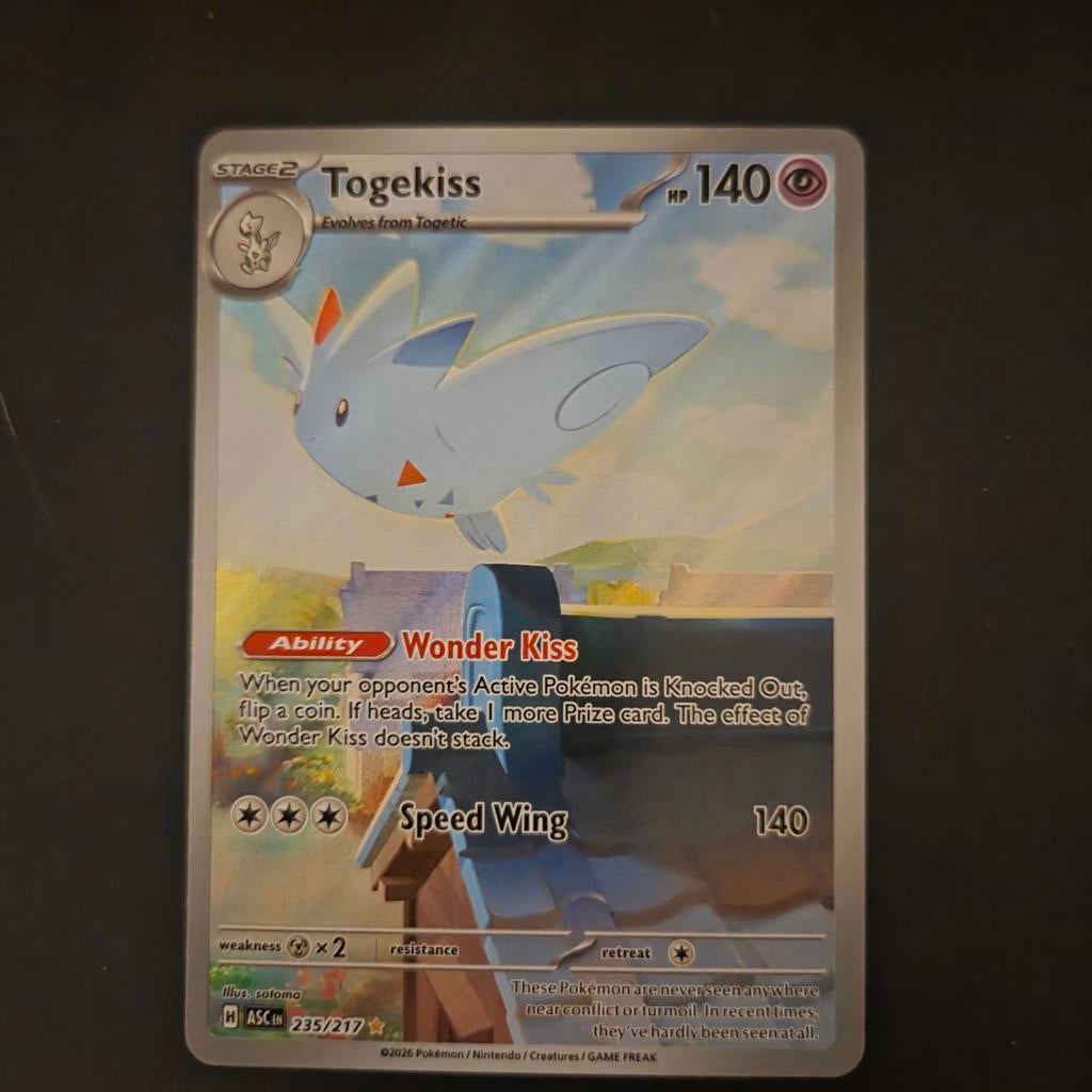 Togekiss 235, Hobby en Vrije tijd, Verzamelkaartspellen | Pokémon, Ophalen of Verzenden