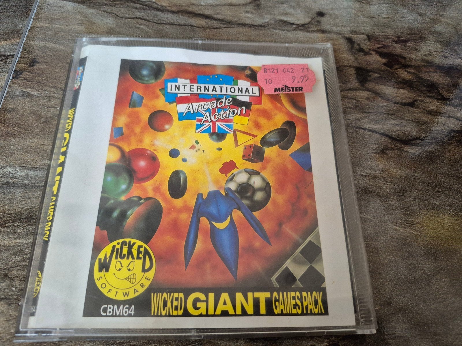 International Arcade Action - Wicked Giant Gamespack CBM64, Spelcomputers en Games, Games | Overige, Ophalen of Verzenden