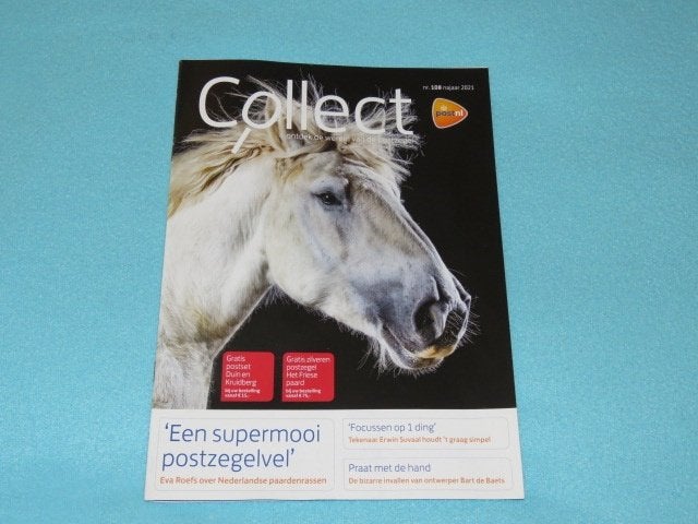 1 EURO OF GRATIS Collect 108 tijdschrift postzegelverzamelen, Postzegels en Munten, Postzegels | Toebehoren, Ophalen, Boek of Tijdschrift