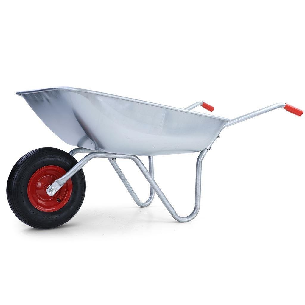 Kruiwagen Gegalvaniseerd met Luchtband en Metalen Velg 65L T, Verzenden, Automotive Parts, A.parts@hotmail.nl, Trasmolenlaan 12 3447 GZ Woerden