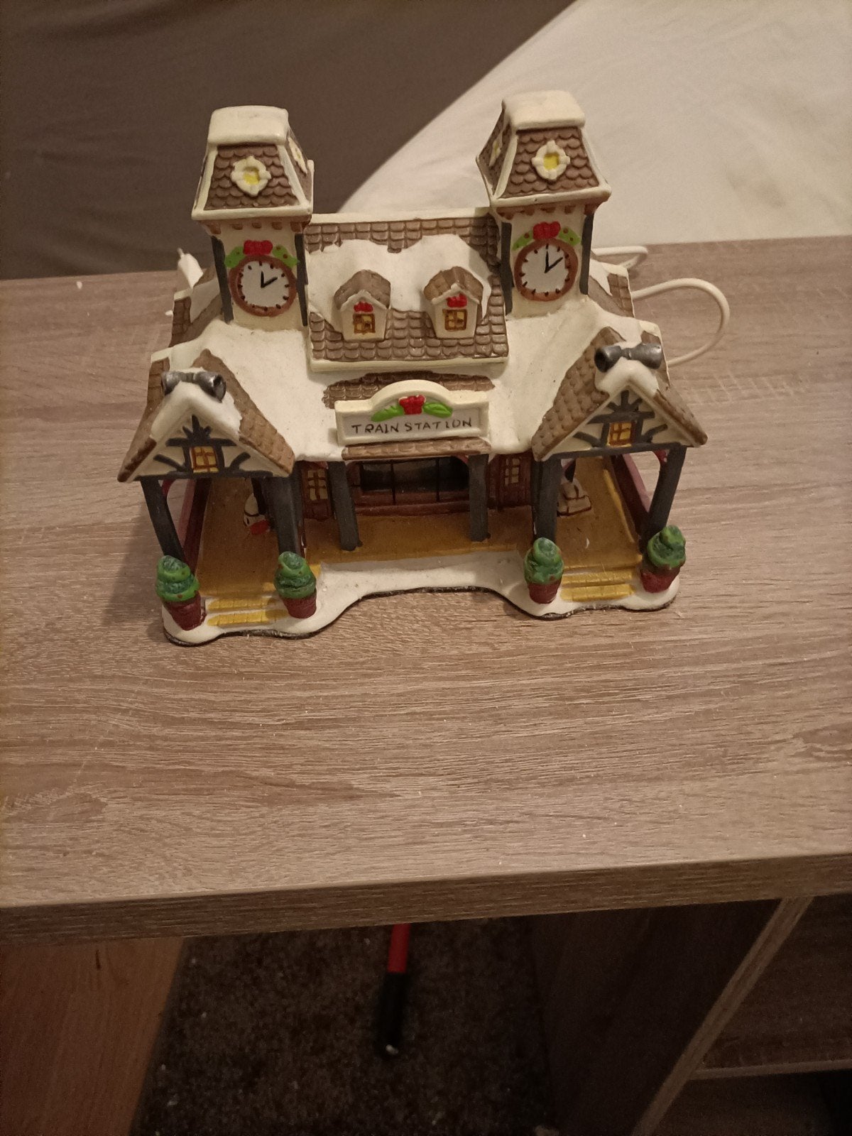 leuke kerst huisjes, Ophalen