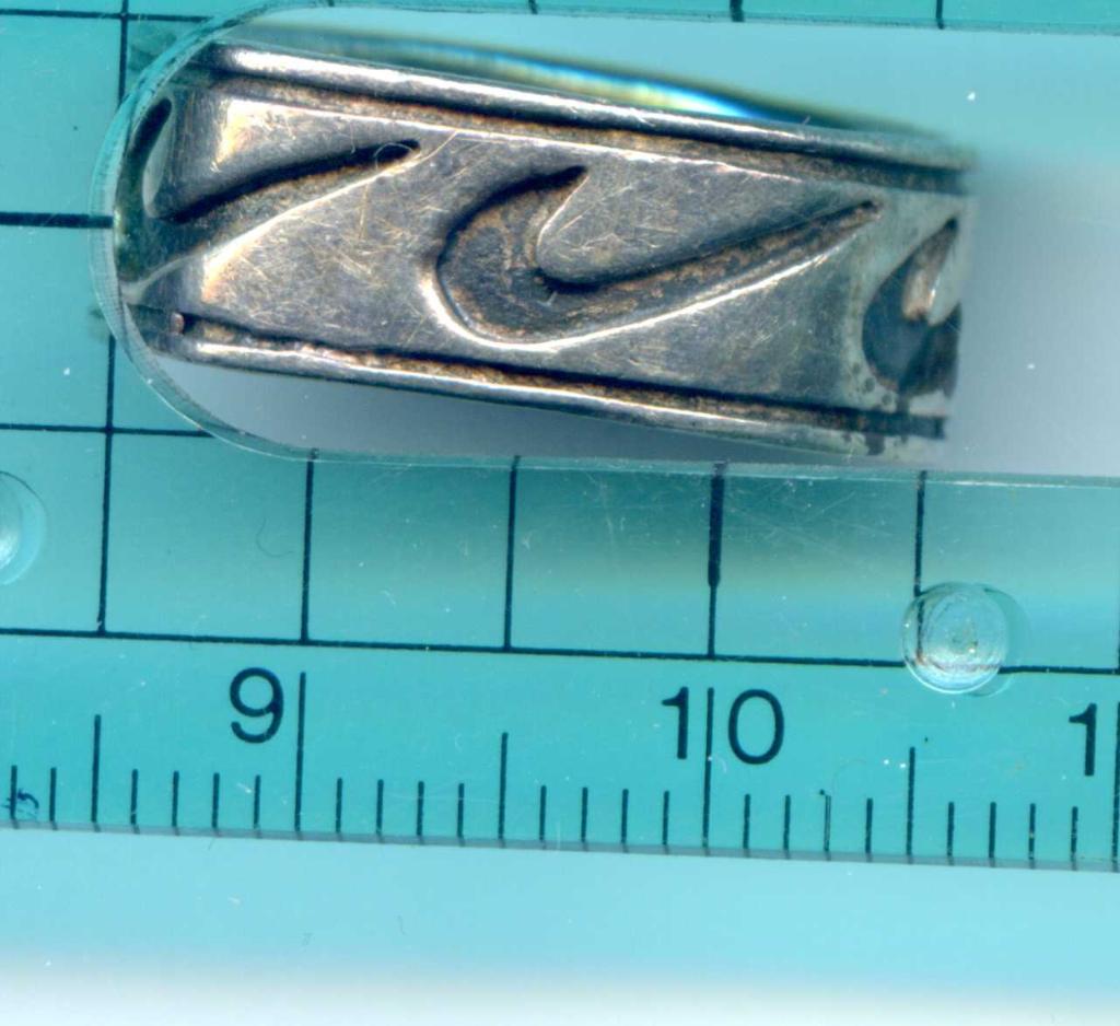 Sterling Zilveren Ring "Hockey / Nike", Sieraden, Tassen en Uiterlijk, Ringen, 20 of groter, Verzenden, Dame, Zilver