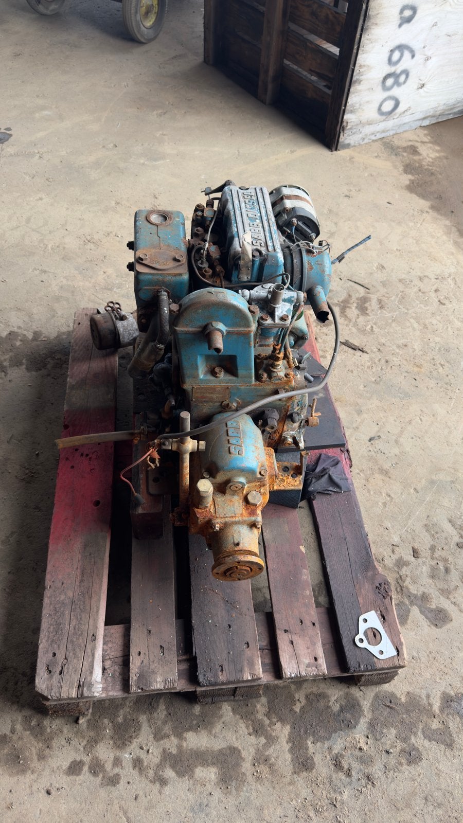 Sabb Diesel 2HG Scheepsmotor - 18 PK, Ophalen, Gebruikt, Motor en Techniek