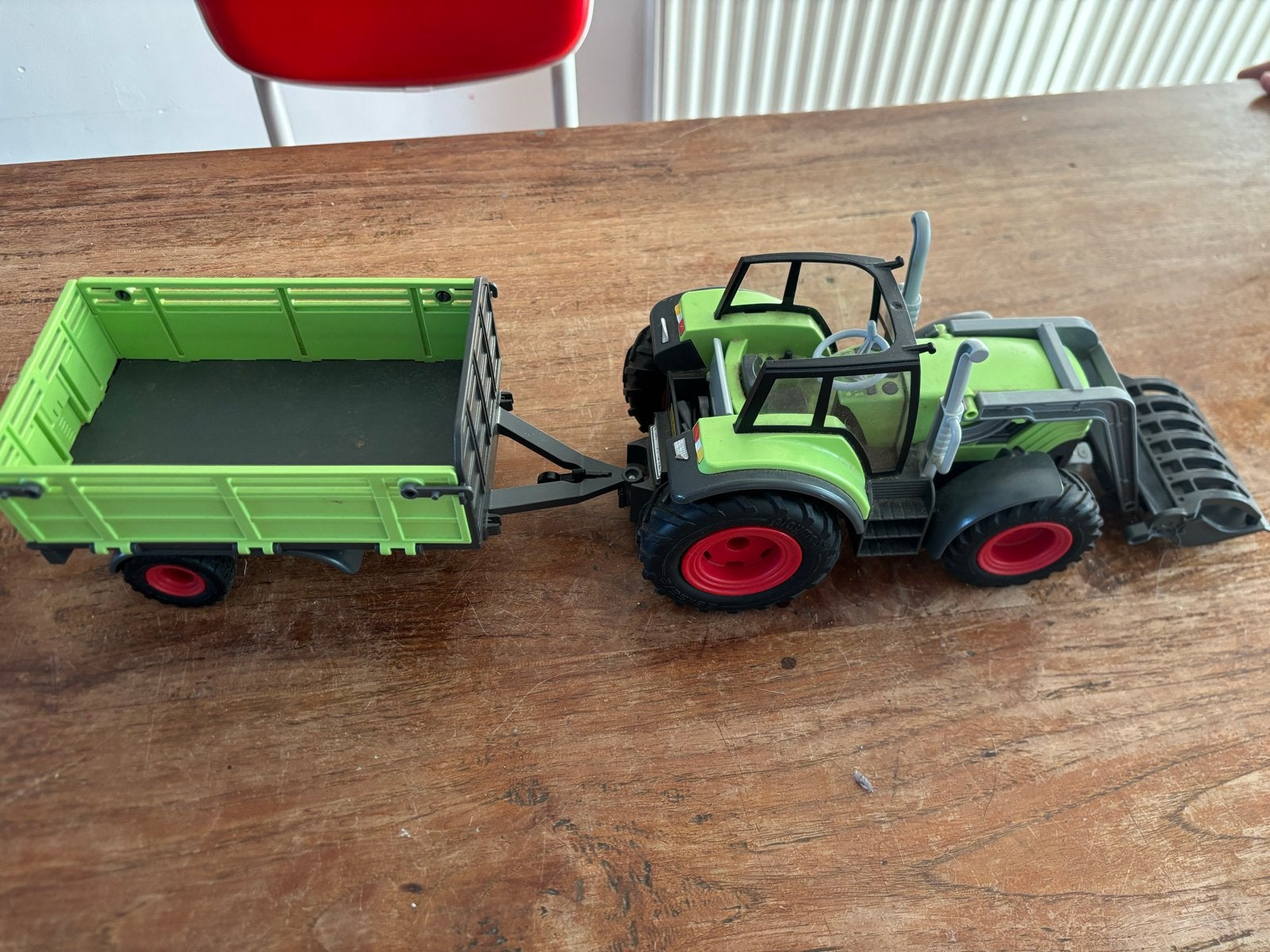 Tractor met aanhanger, Ophalen of Verzenden, Gebruikt