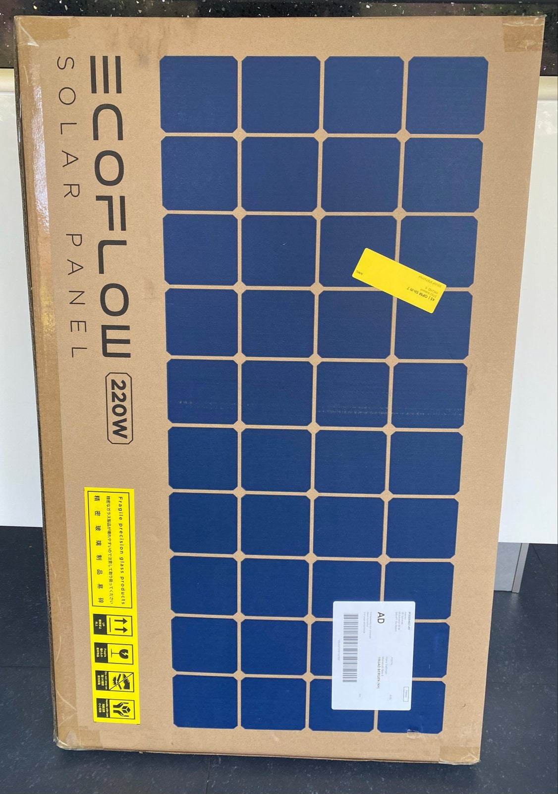 Ecoflow 220W Draagbaar Zonnepaneel - Nieuw in Doos, Ophalen, Nieuw, Paneel, 200 wattpiek of meer