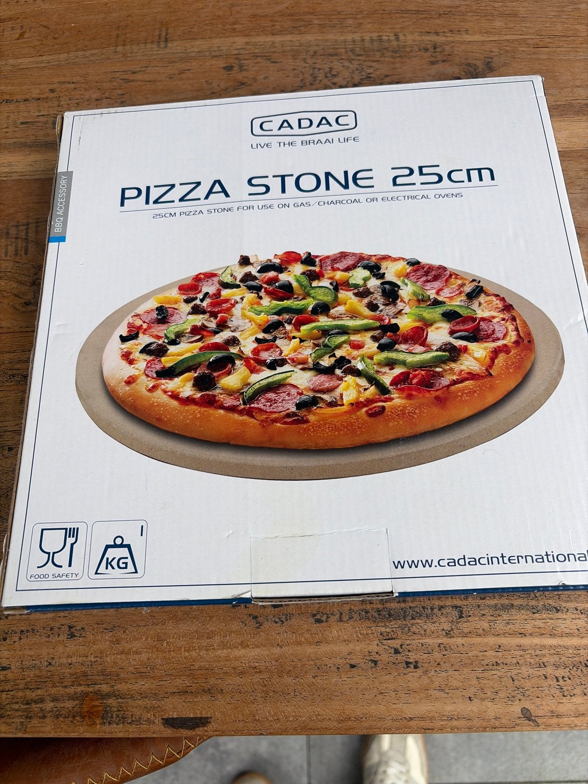 Cadac Pizzasteen 25cm - Nieuw in doos, Ophalen, Nieuw