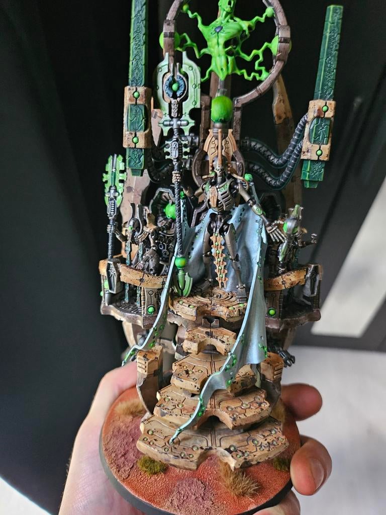 Warhammer 40k necrons 5125 pts glow in dark + transport tass, Ophalen, Overige soorten