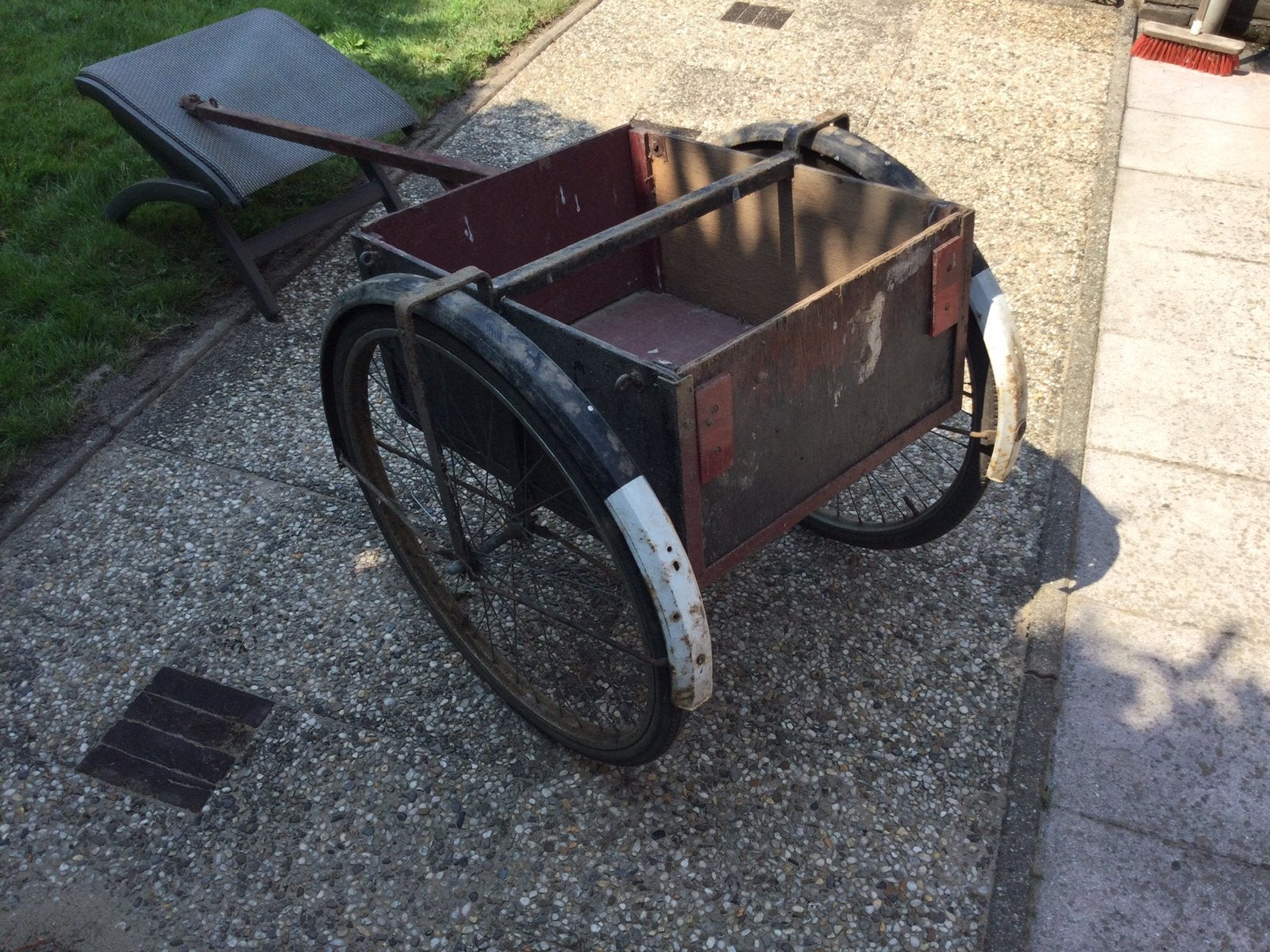 Fietskar, Ophalen, Gebruikt, Goederen