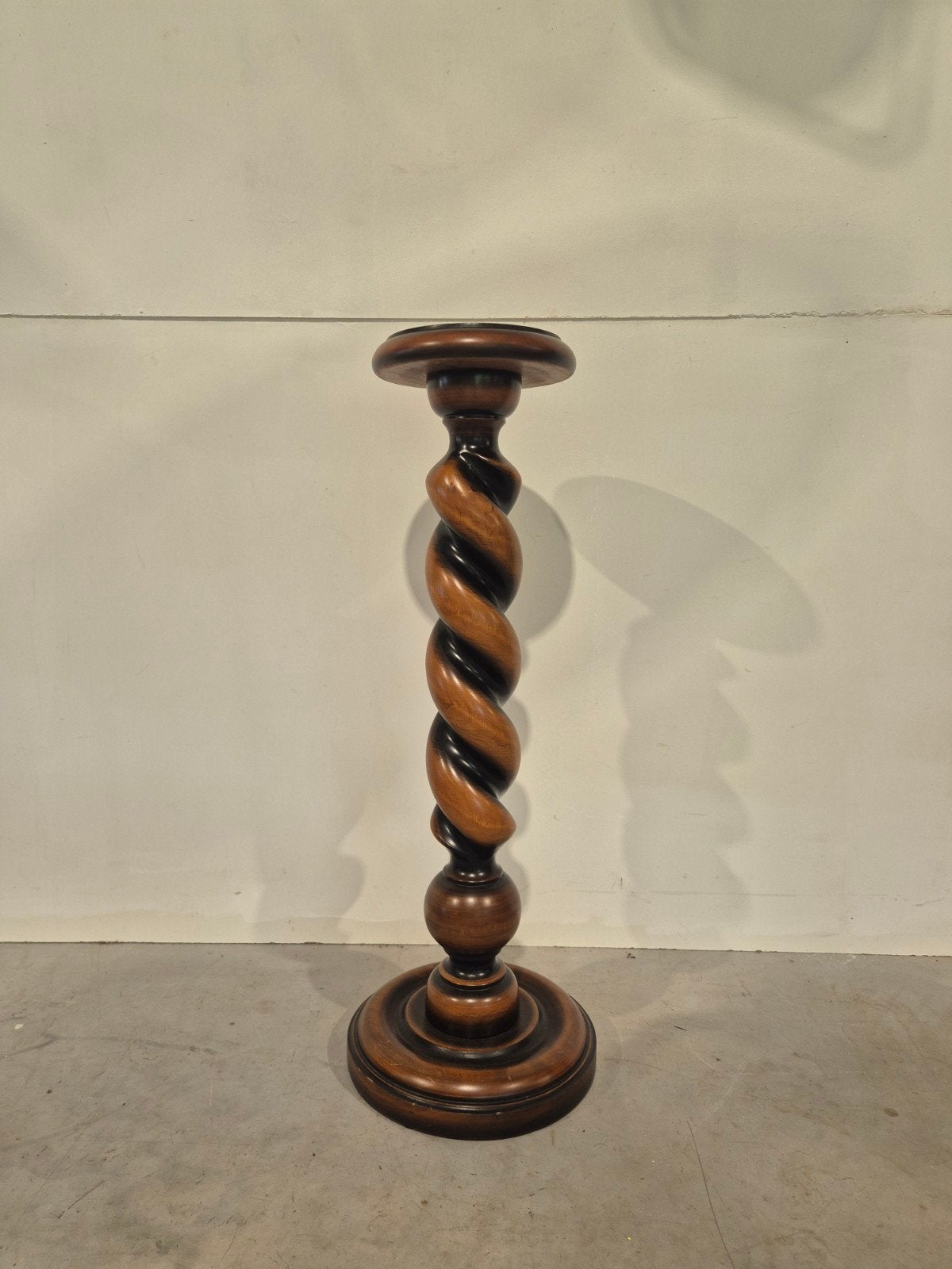 Vintage mahonie houten pied de stalle pilaar zuil, Ophalen of Verzenden, Onbekend, Onbekend, Onbekend
