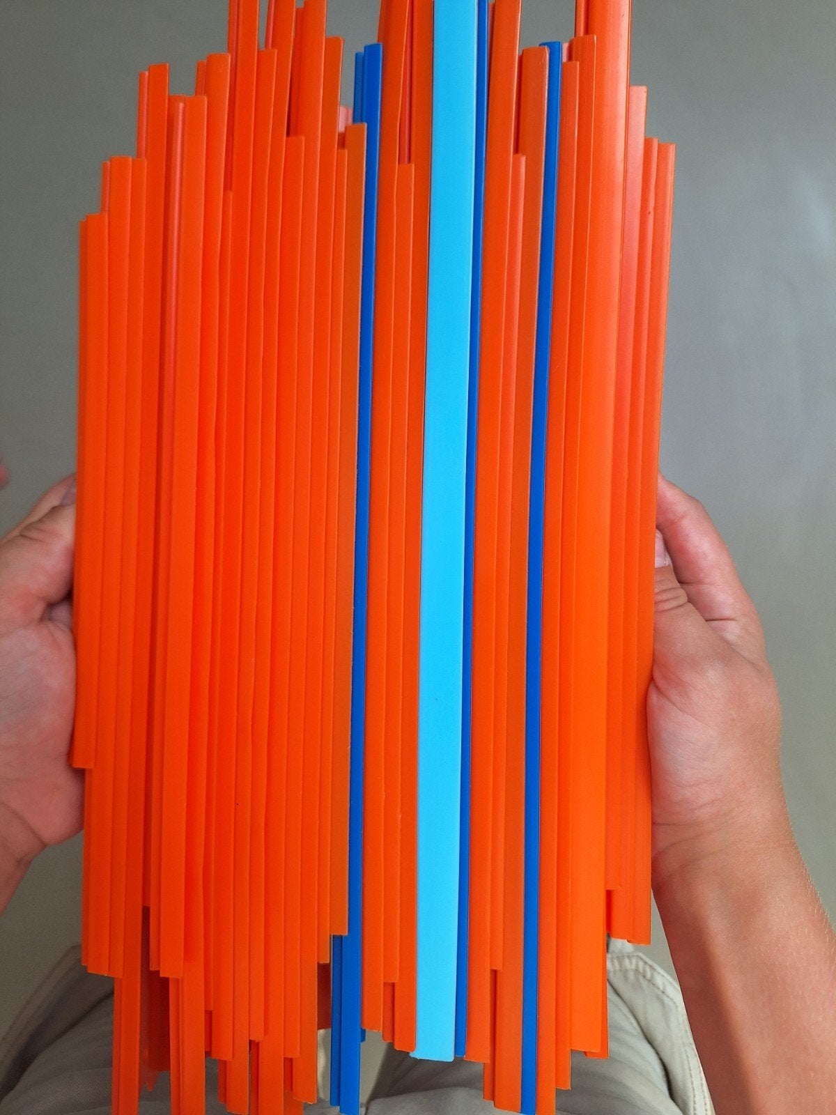 915 cm hotwheels rails+tunnels+conecters+doos, Ophalen of Verzenden, Zo goed als nieuw, Handmatig, Hot Wheels
