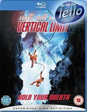 Blu-ray: Vertical Limit (2000 Chris O'Donnell) SLD UK NLO, Ophalen of Verzenden, Nieuw in verpakking, Actie