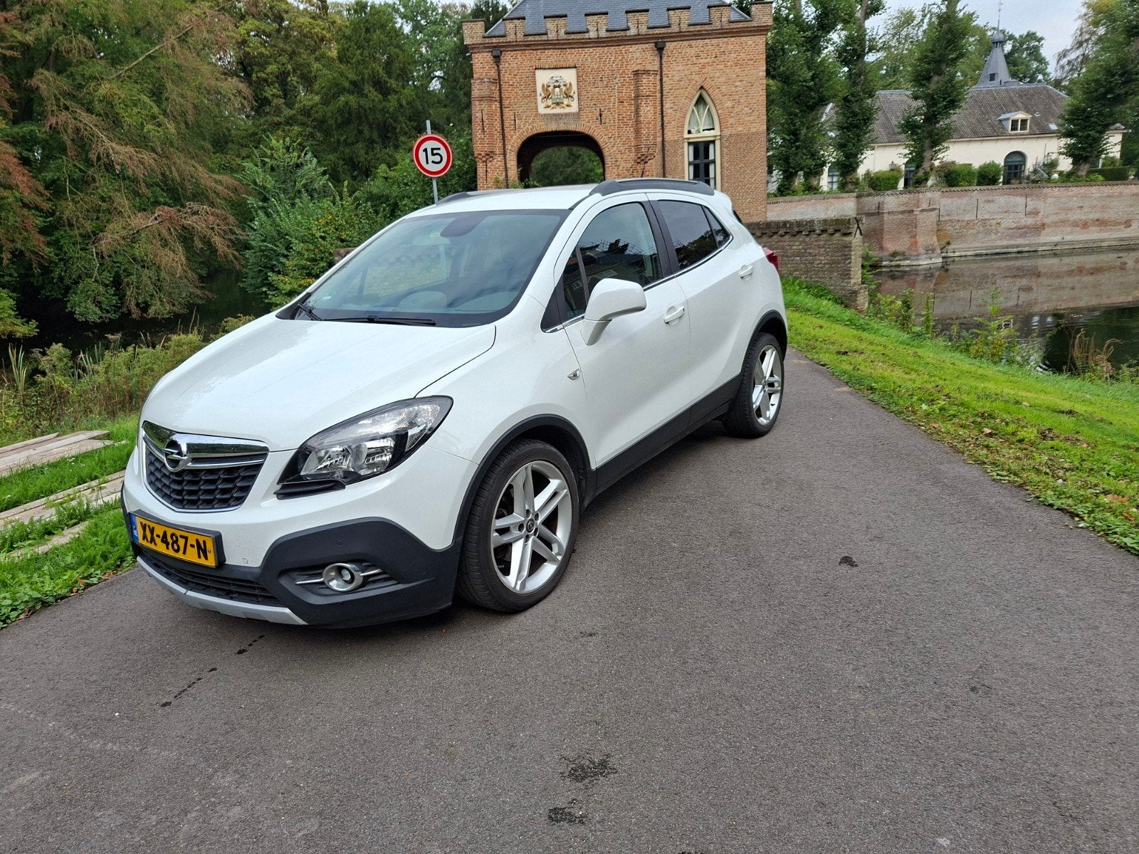 Opel Mokka 1.4 Turbo 16V S&S 103KW H6 2014 INRUIL!, Voorwielaandrijving, 4 cilinders, Wit, 1200 kg