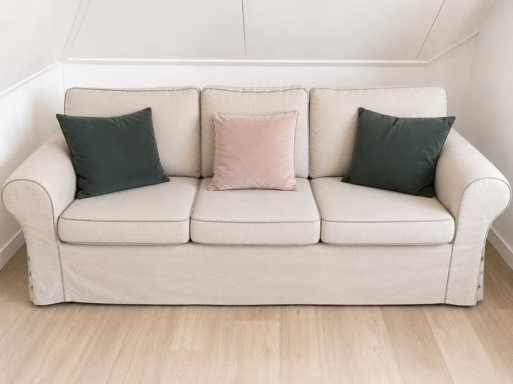 GRATIS IKEA EKTORP 3-zits Bank direct optehalen in Lelystad, Ophalen, Gebruikt, Driepersoons, 75 tot 100 cm
