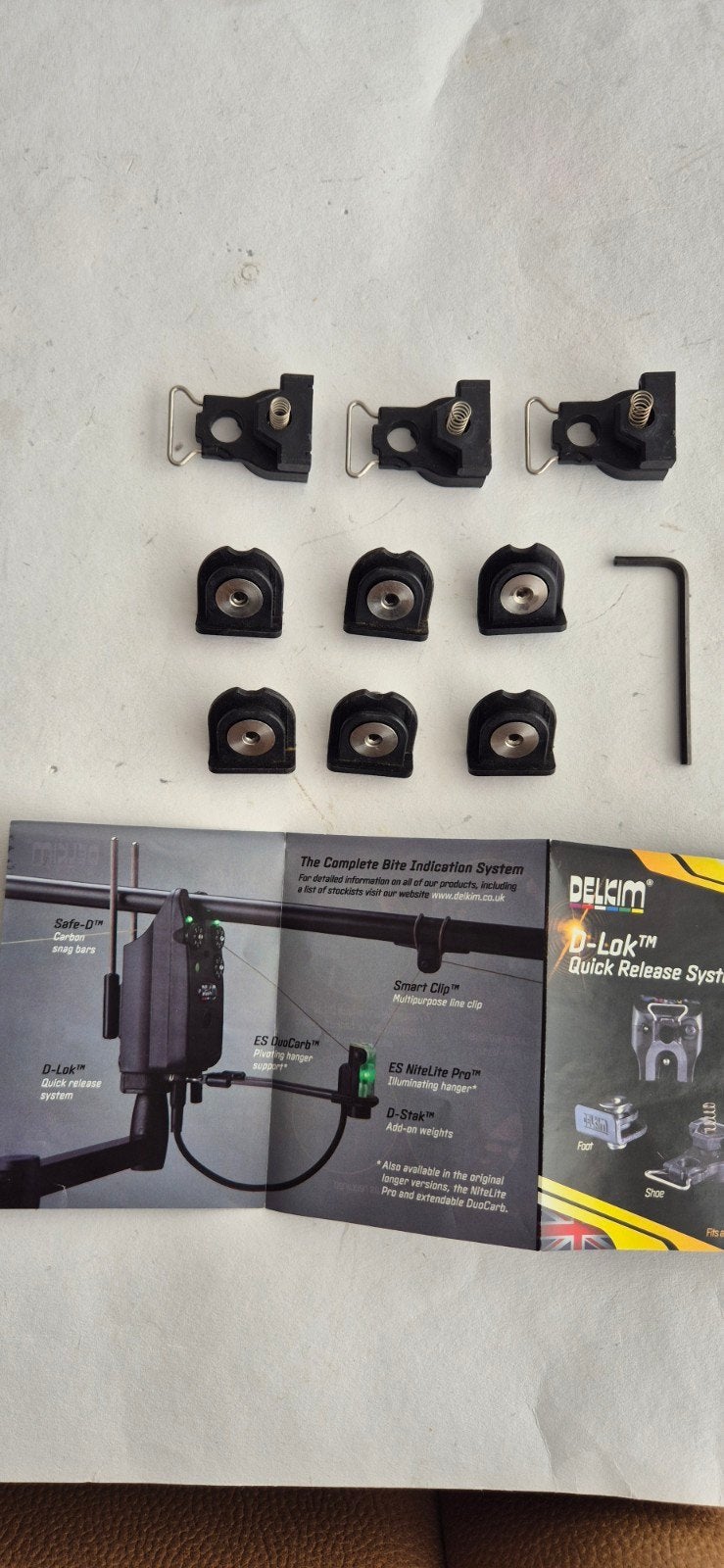 3x Delkim D-Lok Quick Release System (plus), Watersport en Boten, Ophalen of Verzenden, Zo goed als nieuw, Overige typen