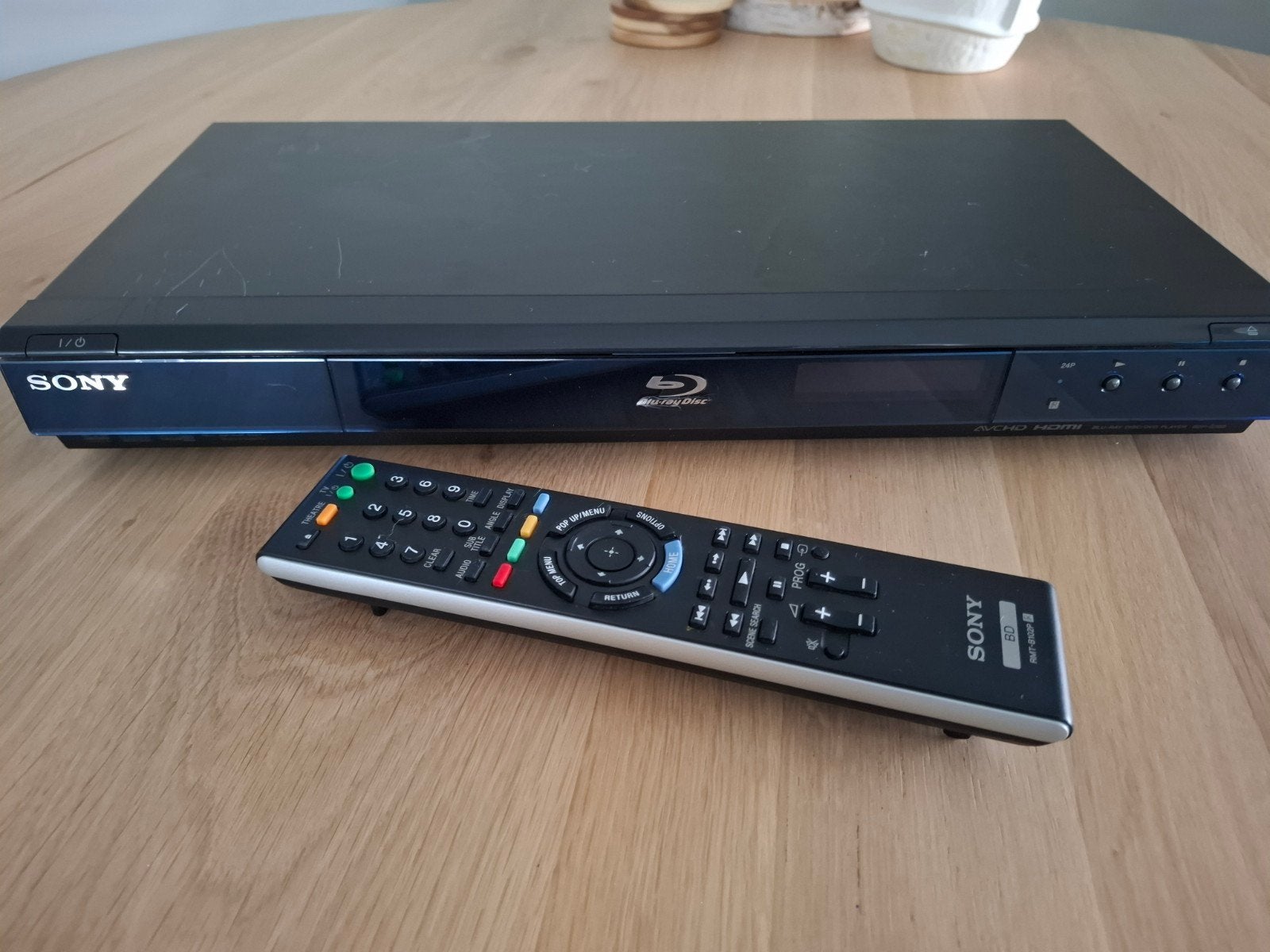 Sony Blu-ray speler BDP-S350 met afstandsbediening en kabels, Ophalen, Gebruikt, Sony