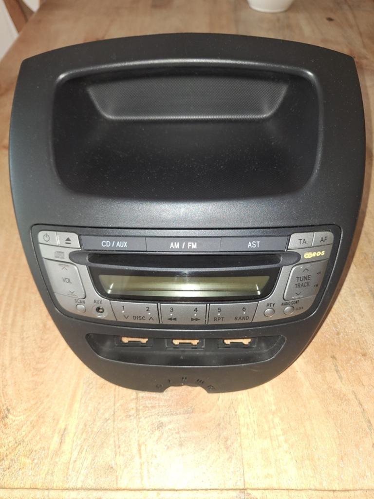 Radio/cd speler aygo/c1/107, Ophalen of Verzenden, Gebruikt