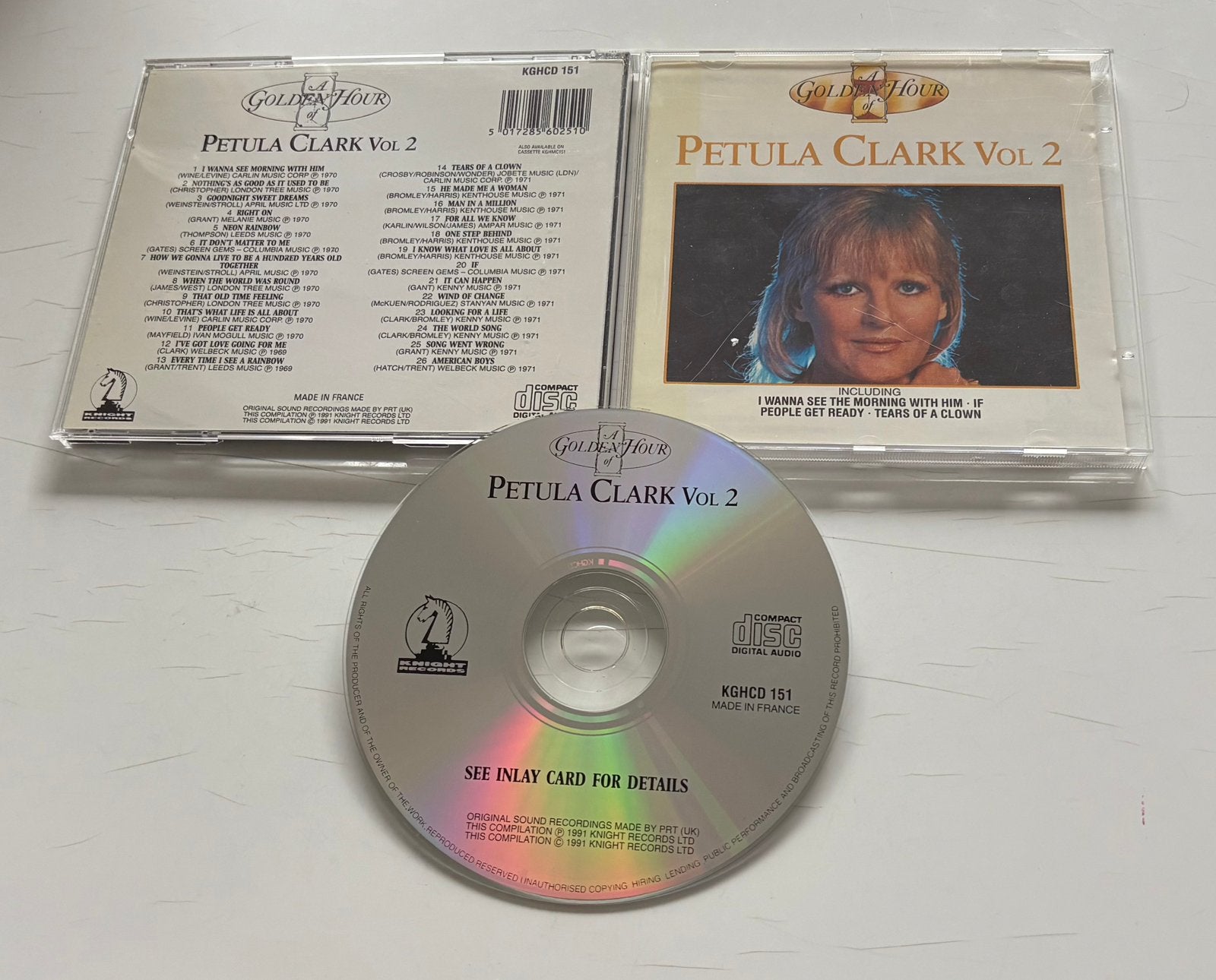 Petula Clark - A golden hour of Petula Clark volume 2, Ophalen of Verzenden, Zo goed als nieuw