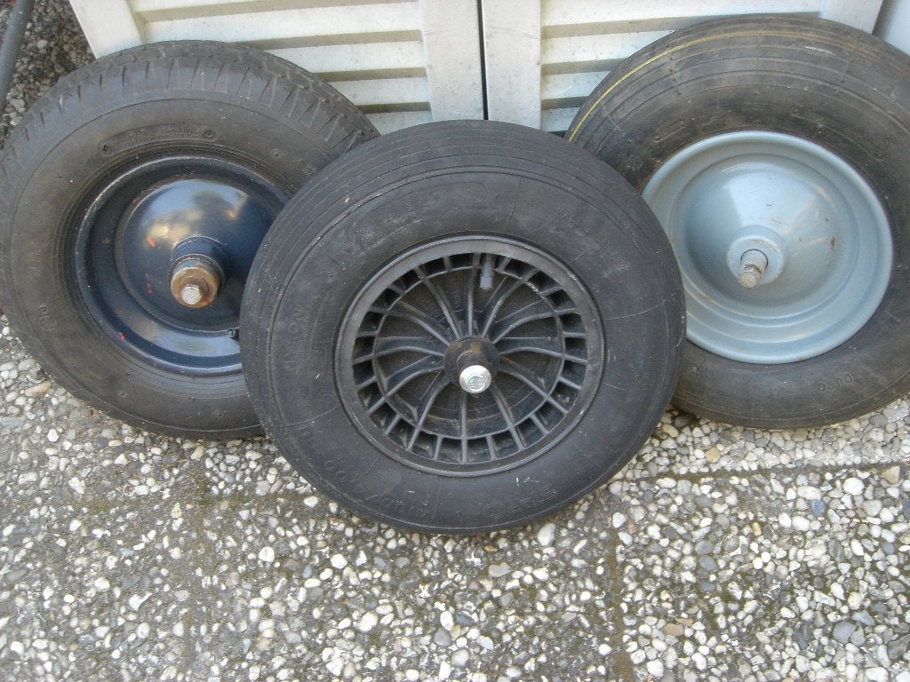 Kruiwagenwiel, Ophalen, Gebruikt