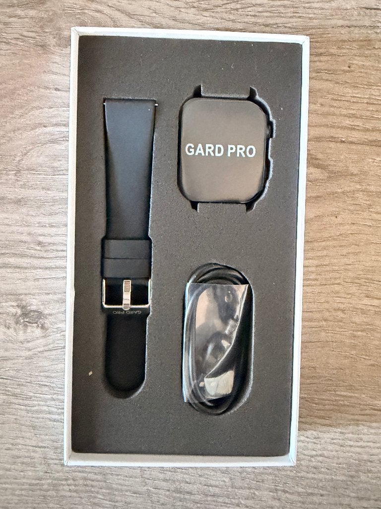 Gard pro health 3 smartwatch, Sieraden, Tassen en Uiterlijk, Smartwatches, Zwart, Nieuw, Ophalen of Verzenden, Waterdicht