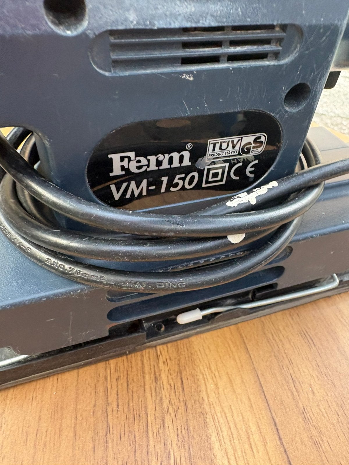 Ferm VM-150 Vlakschuurmachine – 135W Vlakschuurder, Doe-het-zelf en Verbouw, Ophalen of Verzenden, Gebruikt, Minder dan 600 watt
