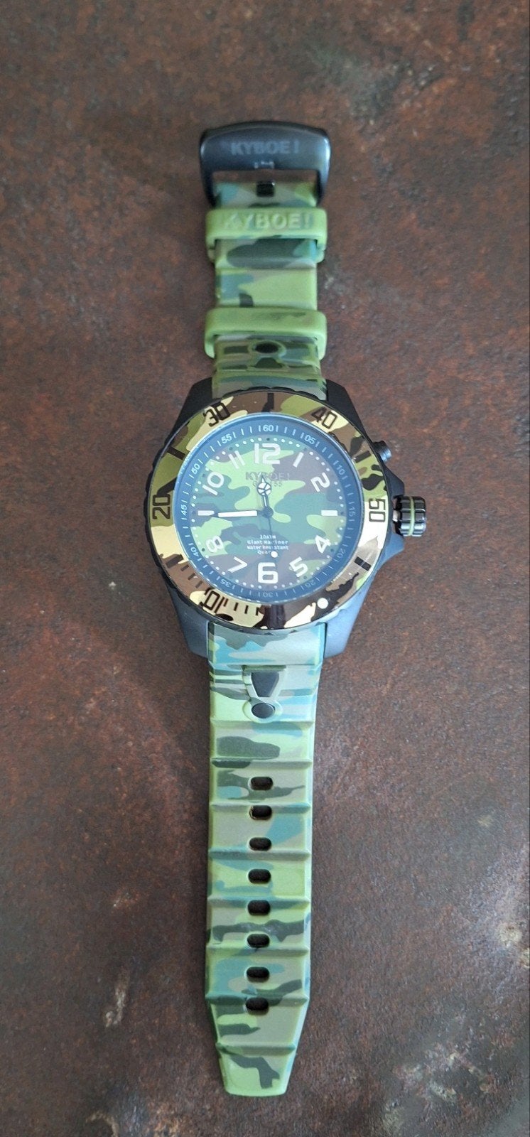 Kyboo horloge, Overige merken, Polshorloge, Kunststof, Ophalen of Verzenden