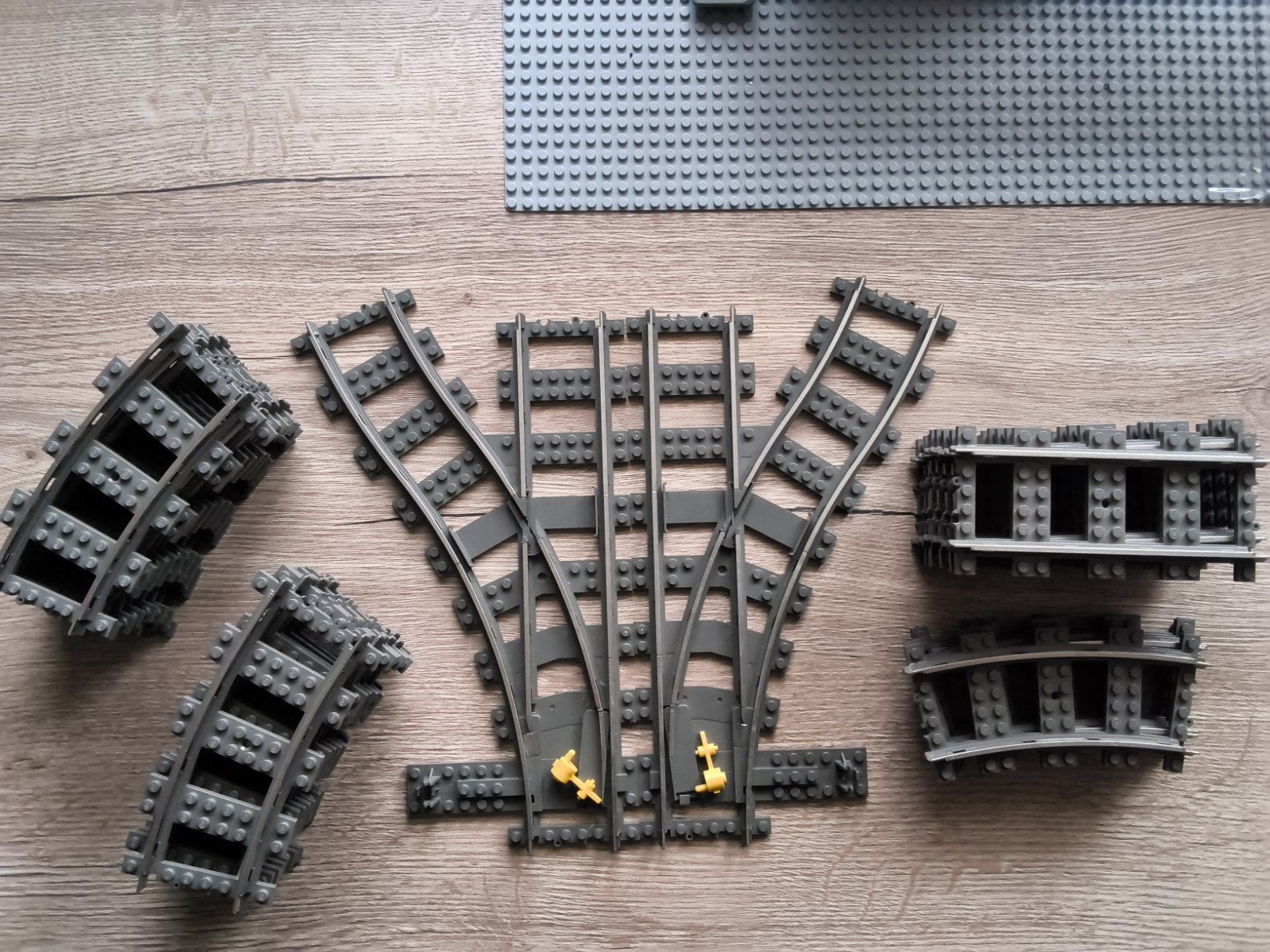 LEGO TREIN 4515 9VOLT RAILS COMPLETE SPOORBAAN, Compleet, Lego, Ophalen of Verzenden, Zo goed als nieuw