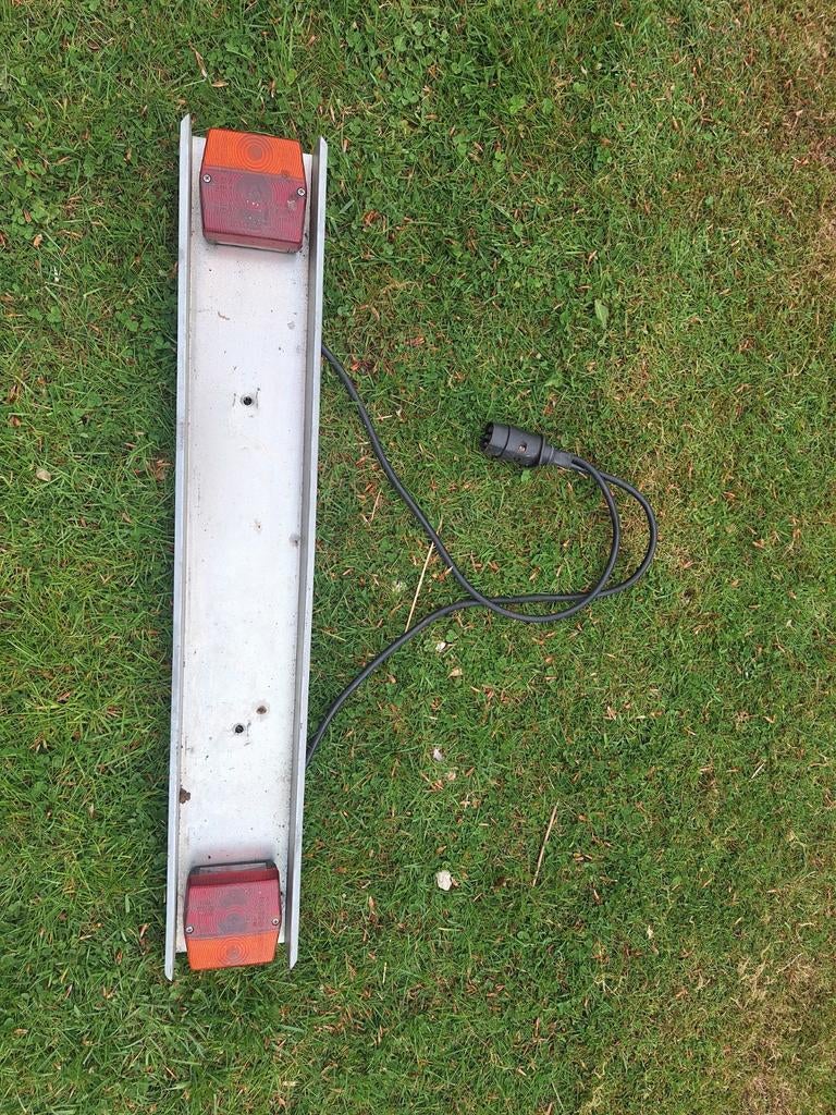 Lichtbalk voor fietsendrager, Ophalen
