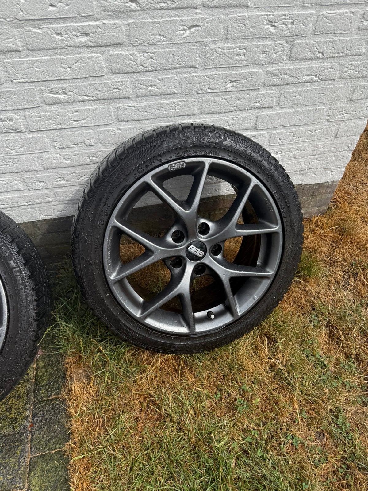 BBS 17 inch velgen 5x120 ET35 + winterbanden BMW, Ophalen, Velg(en), 17 inch, Winterbanden