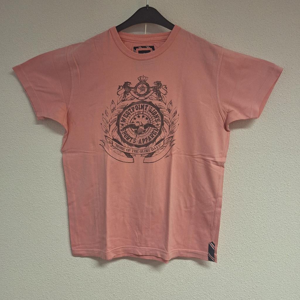 Heren shirt. T-shirt, km, Mills Brothers, roze, XL, Kleding | Heren, Maat 56/58 (XL), Ophalen of Verzenden, Zo goed als nieuw