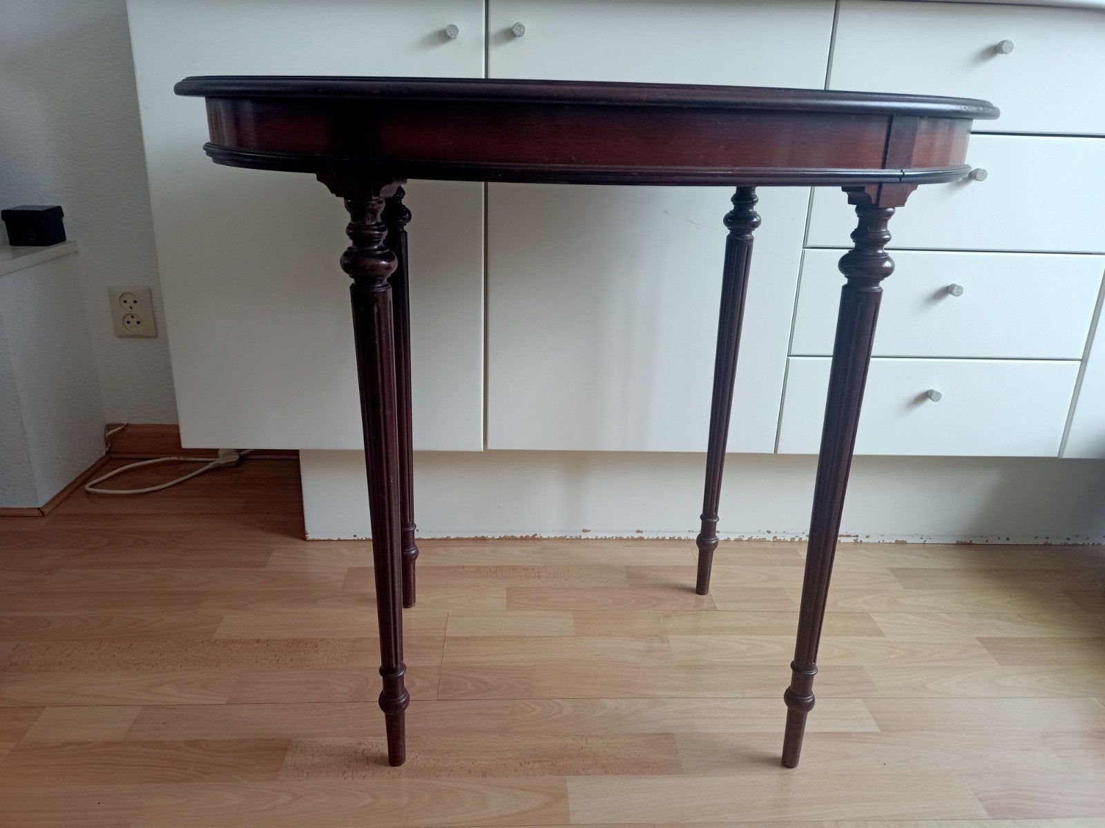 Antieke halfronde bijzettafel - Klassiek design, Ophalen
