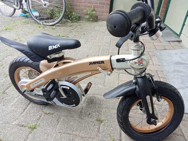kinderfiets zo goed als nieuw, Fietsen en Brommers, Fietsen | Kinderfietsjes, Ophalen of Verzenden, Zo goed als nieuw, Minder dan 16 inch