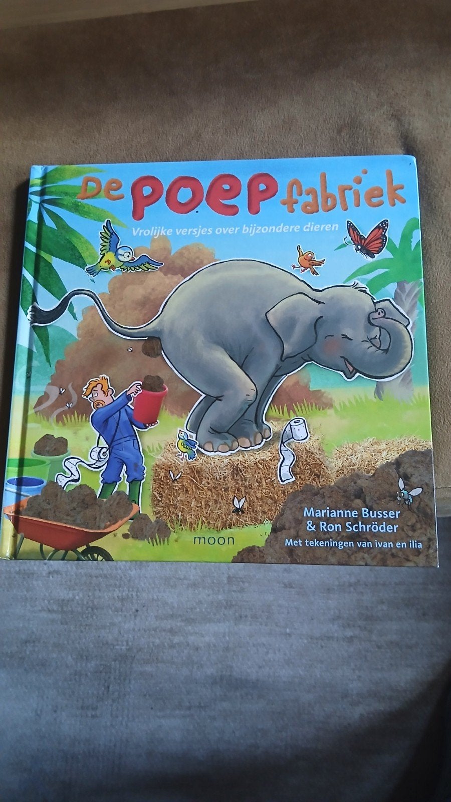 De Poepfabriek: Vrolijke versjes over bijzondere dieren, Boeken, Ophalen of Verzenden