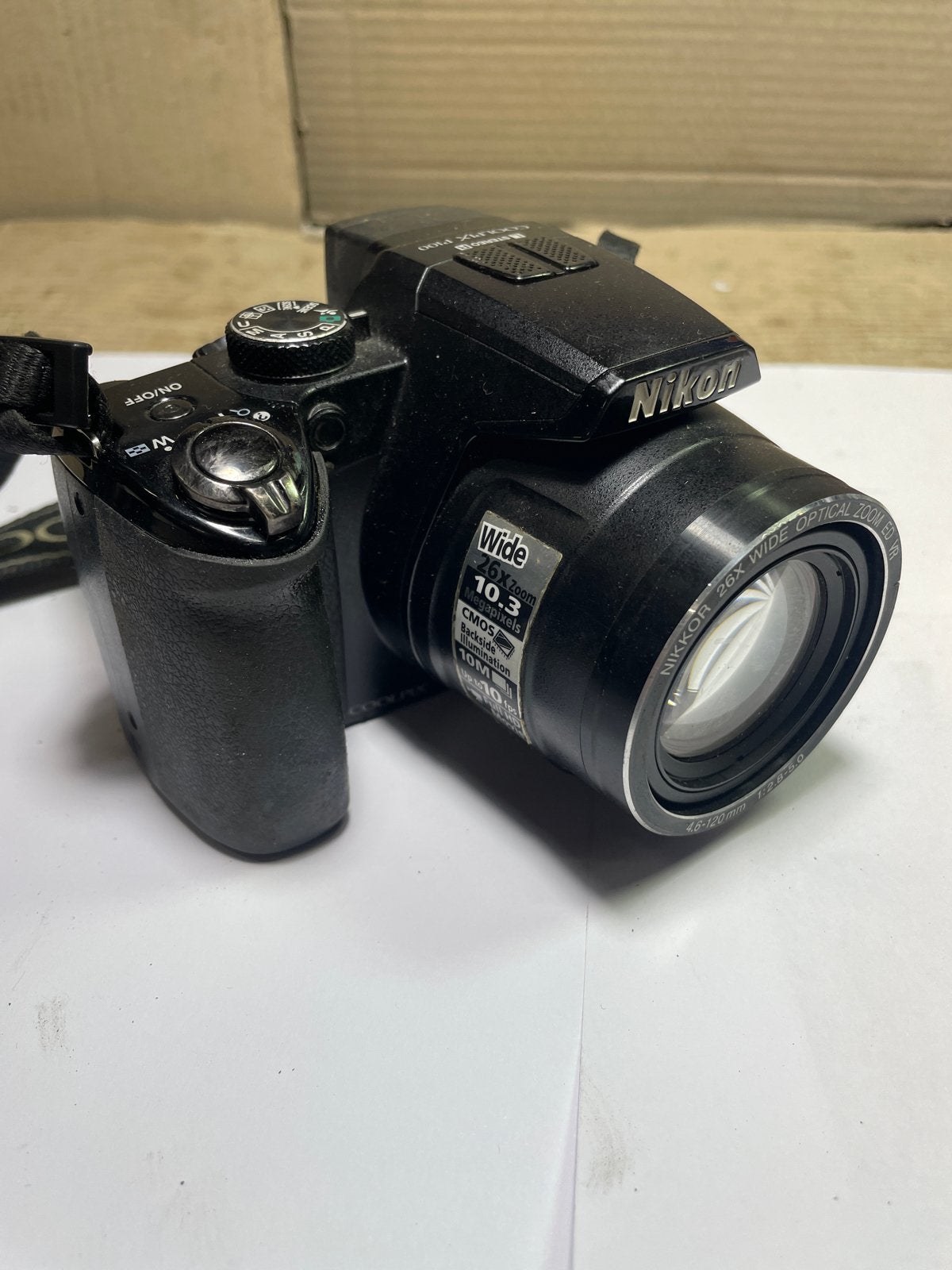 Nikon Coolpix P100 Bridgecamera - 26x optische zoom, Ophalen, Gebruikt, Beeldstabilisatie, Nikon