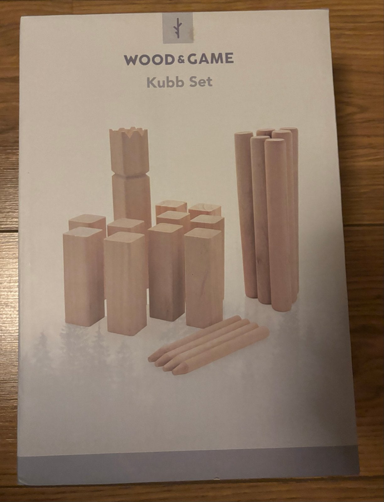 Wood & Game Kubb Set - Zweeds Werpspel, Ophalen of Verzenden, Nieuw