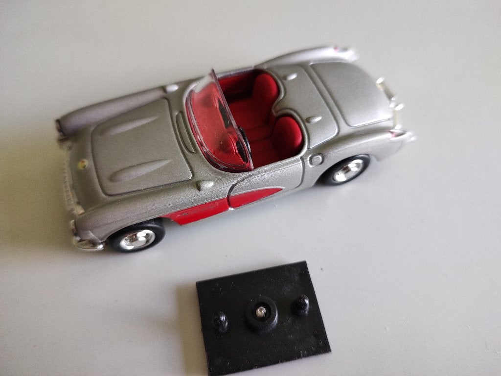 Modelauto Chevrolet Corvette Cabriolet '57, Ophalen of Verzenden, Zo goed als nieuw, Auto, Overige merken