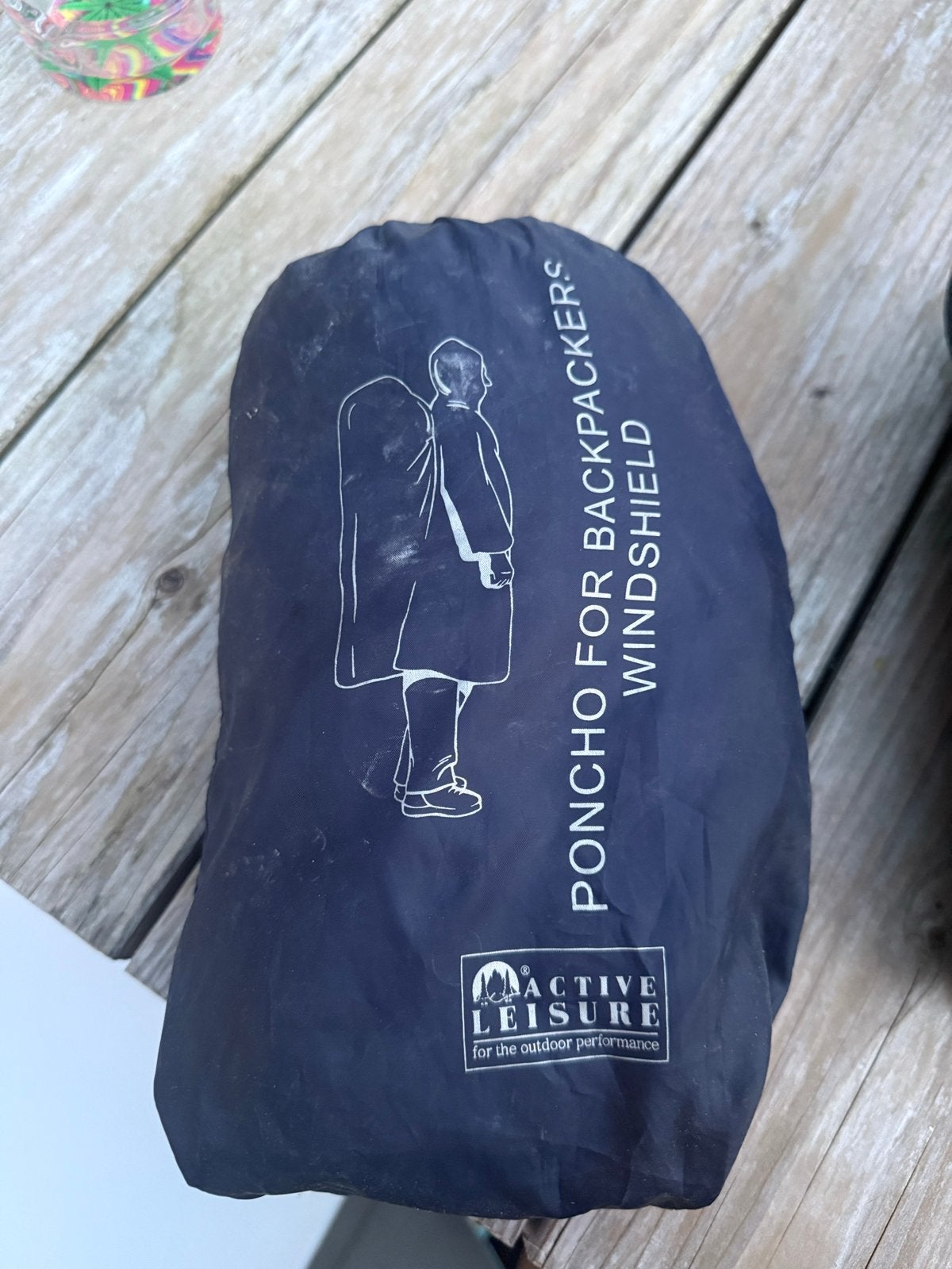 2 Active Leisure Regenponcho voor Backpackers, Ophalen of Verzenden, Nieuw, Regenpak, Heren